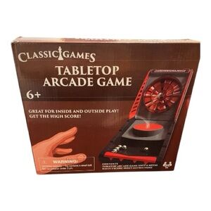 Classic Tabletop Arcade Game - Red and Black